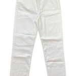 Madewell The Perfect Vintage Crop Jean Womens Size 30 Raw Hem Edition Tile White Photo 0