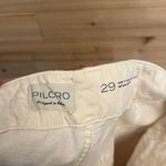 Pilcro  Anthropologie Size 29 (8) Pleated High Rise Wide Leg White Jeans Photo 10