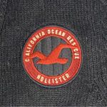 Hollister Wool Blend Dark Navy Cardigan Y2K Sweater Size Small Photo 1