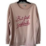 Wildfox "But First Cocktails" Sweatshirt Photo 0