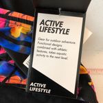 Tyr. Womens Santa Rosa Cheeky Shorts Bikini Swimwear Bottoms Pink Blue XL 14/16 Photo 6