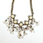 Xhilaration Target statement necklace rhinestone beads with antique brass coloring, women’s Photo 0