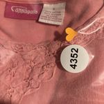 Cappagallo Pink Floral Shirt, Women's Small Tee, Pink Flower T Photo 6