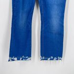 Lucky Brand Hi Rise Raw Hem Jeans Size 2/4 festival bootcut ankle acid wash Photo 4