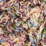 Women's Crochet Pattern Neck Wrap Multicolor Bandana Scarf Red Photo 3