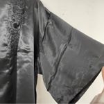Diana Hand Embroidered Black Silk Open Front Kimono Womens Cardigan Womens S Photo 5