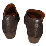 Lucky Brand Lucky Brand LK-FAI Dark Brown Suede Booties Size 9.5 Excellent Condition Photo 3