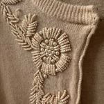 RARE Clifford & Wills Vintage‎ Lambswool Pearl and Beaded Cardigan White Photo 2