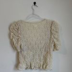Urban Outfitters UO Hollie Puff Sleeve Ruffle Babydoll Blouse Photo 7
