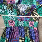 Anthropologie Geisha Designs for   Long-Sleeve Printed Maxi Dress Large Photo 12