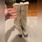 Aquatalia  Tan Suede Boots Photo 5