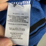 T.La Anthropologie Blue Black Stripe Ruffle Mockneck Top Plus 3X Long Sleeve New Size undefined Photo 6