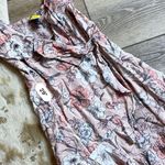 Prince And Fox Floral Print Pink Wrap Dress Photo 3