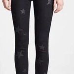 Current/Elliott Women Black High Rise Skinny Jeans-Black Stiletto Stars Size 25 Photo 0