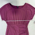 Torrid Burgundy Studio Knit Faux Wrap Short Sleeve Dress Size 1X Photo 5