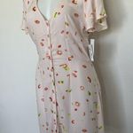 BP Nordstrom Floral Dress pink SMALL short sleeves Bohemian NEW Photo 5