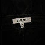 RE/DONE jeans 90s High Rise Loose in Black denim sz 29 Photo 4