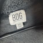 BDG  Urban Outfitters Boxy Fleece Jacket black small Photo 3