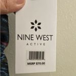 Nine West Womens Crop Capri Yoga Leggings XL 1X Print Black Purple Green NWT $70 Photo 6