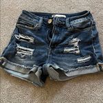 SO  Denim Ripped Jean Shorts Photo 0