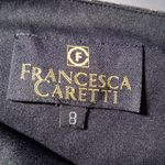 FRANCESCA CARETTI leaf print lace dress SZ Photo 7