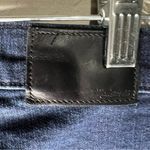 Madewell  Stovepipe High Rise Straight Dark Wash Cropped Denim Jeans Photo 10