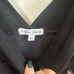 Velvet Torch Y2K 2000s  Black Cocktail Dress. Large. Photo 4