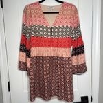 Derek Lam  10 Crosby 100% Silk Carnation V-Neck Dress‎ - 6 Photo 4