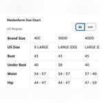 Maidenform  Shaper Built-In Bra Anti-Static Fl1256 Shapewear Latte Lift 40C Photo 12