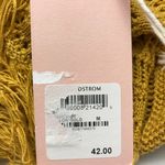 Sun & Shadow 🌻 Crochet Mustard Sleeveless Fringe M Photo 5