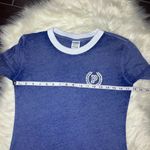 PINK - Victoria's Secret Pink heathered blue Longsleeved tops sz XS Photo 5