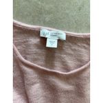 J Jill Sweater Womens Medium Pink Merino Wool Preppy Quiet Luxury Timeless Pink Photo 4
