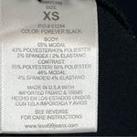 Level 99 Sz XS Forever Black Sleeveless Faux Leather Sheath Dress Back Zipper Photo 11