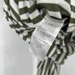 AnyBody Wide Leg Jumpsuit Olive Green White Stripe Belted Comfy Size 2X Photo 9