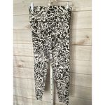 Offline by Aerie Women's Size Large Black White High Waisted Leggings Pants Soft Photo 1