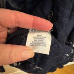 Shannon Ford New York Womens Lace Open Front Drape Cardigan Plus Size 3X Blue Photo 5