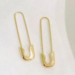 Brandy Melville Gold Clip Earrings Photo 0