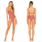 Tularosa Shimmy One Piece in Brown Photo 1