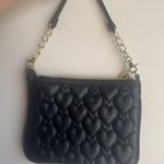 Betsey Johnson Heart Wristlet Small Handbag With Red Gingham Print Photo 5