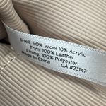 Talbots  Plaid Wool Blend Leather Trim Handbag Purse NWOT Photo 5