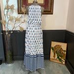 Cabana Life Delray Coverluxe‎ Pockets Tie Waist Maxi Dress Blue Sz Large 💚🎀 Photo 7