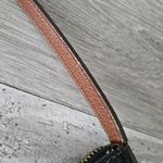 Fossil  Black Cow Hide Leather Crossbody Bag Adjustable Strap Vintage Purse Small Photo 7