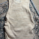 Aerie  Cream Ribbed Tank Top Photo 0