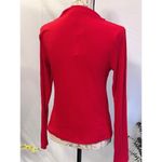 A New Day Boat Neck Long Sleeve Knit Top Red size M Photo 8