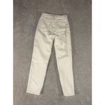 Abercrombie & Fitch Mom High Rise Off White Jeans Size 25/0 Photo 9