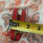 Tory Burch card holder wallet with zipper red wallet Photo 8