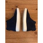 Steve Madden Steven by  dark blue suede slip on shoes size 8m Photo 6