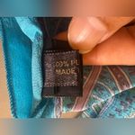 Indian Handmade 100% Pure Silk Colorful Long Scarf Lightweight Summer Spring Blue Photo 3