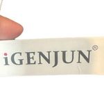 iGENJUN Maroon Button Detail Long Sleeve Shirt Dress Women Sz 2XL Photo 8