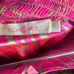 Alice & Trixie  Abstract Print Long Maxi Strap-less Silk Dress Size Small Photo 5